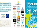 1ª Feria Internacional de Coleccionismo de Villanueva de la Serena. Tríptico. Subida por Mike-Bell